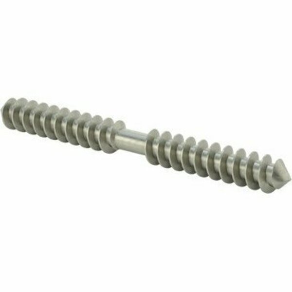 Bsc Preferred Wood-to-Wood Joining Studs 1/4 Screw Size 2-1/2 Long, 50PK 91685A116